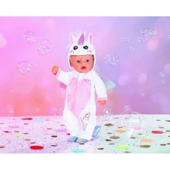 Poppenkleding>Zapf Baby Born Unicorn Onesie 43 Cm