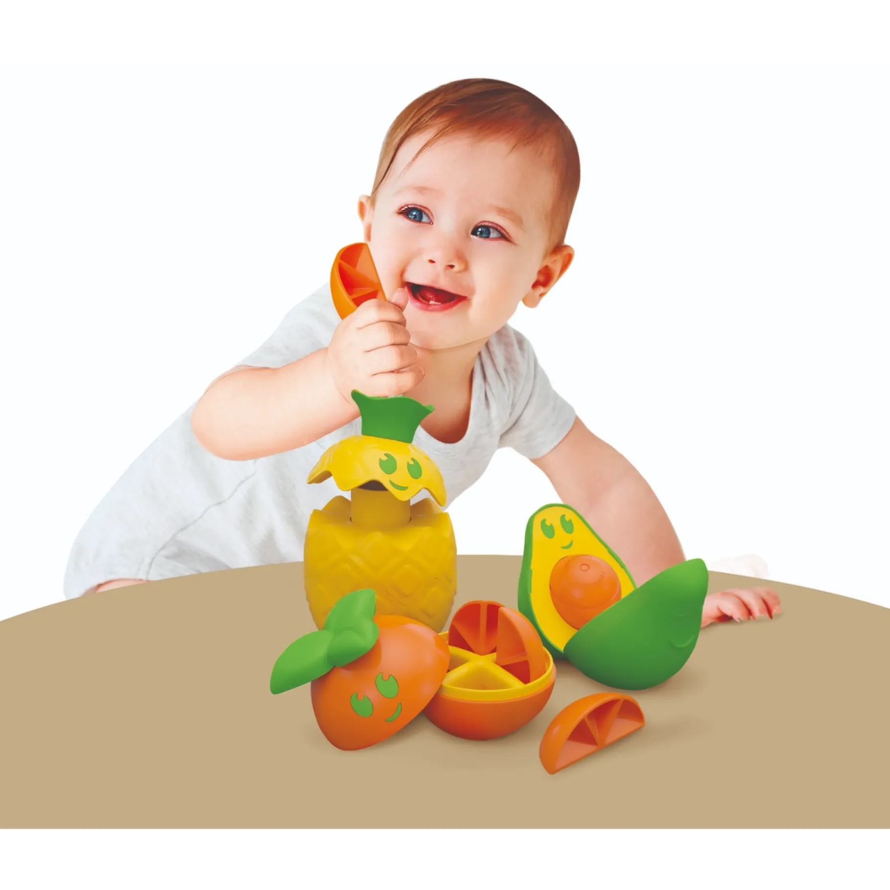 Stapeltorens>Clementoni Baby Stapel Fruit Set