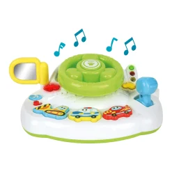 Babyspeelgoed|Activitycenter> Baby Stuurtje Met Licht En Geluid Battery Operated
