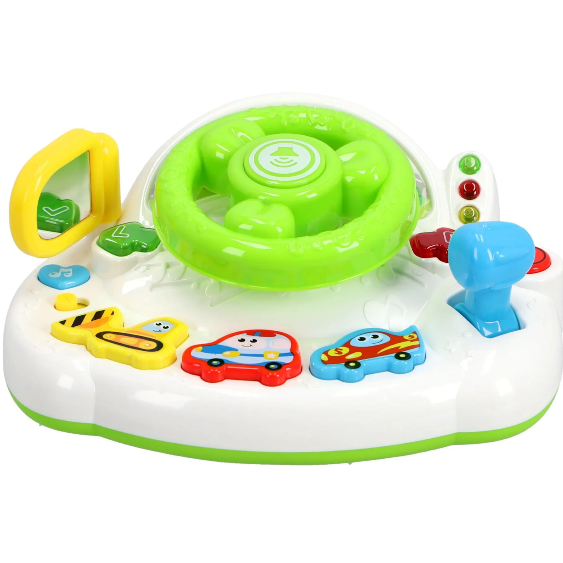 Babyspeelgoed|Activitycenter> Baby Stuurtje Met Licht En Geluid Battery Operated