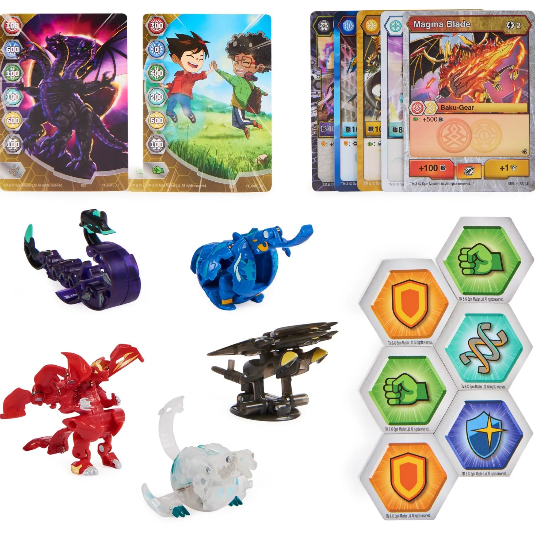 Jongens>Spinmaster Bakugan Legends S5 Legends Collection Assorti