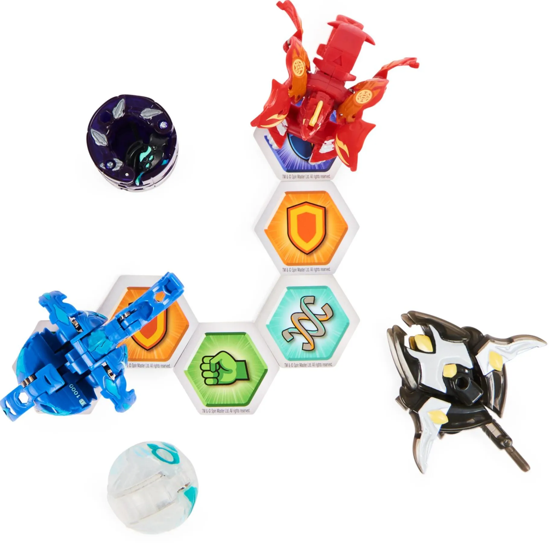 Jongens>Spinmaster Bakugan Legends S5 Legends Collection Assorti