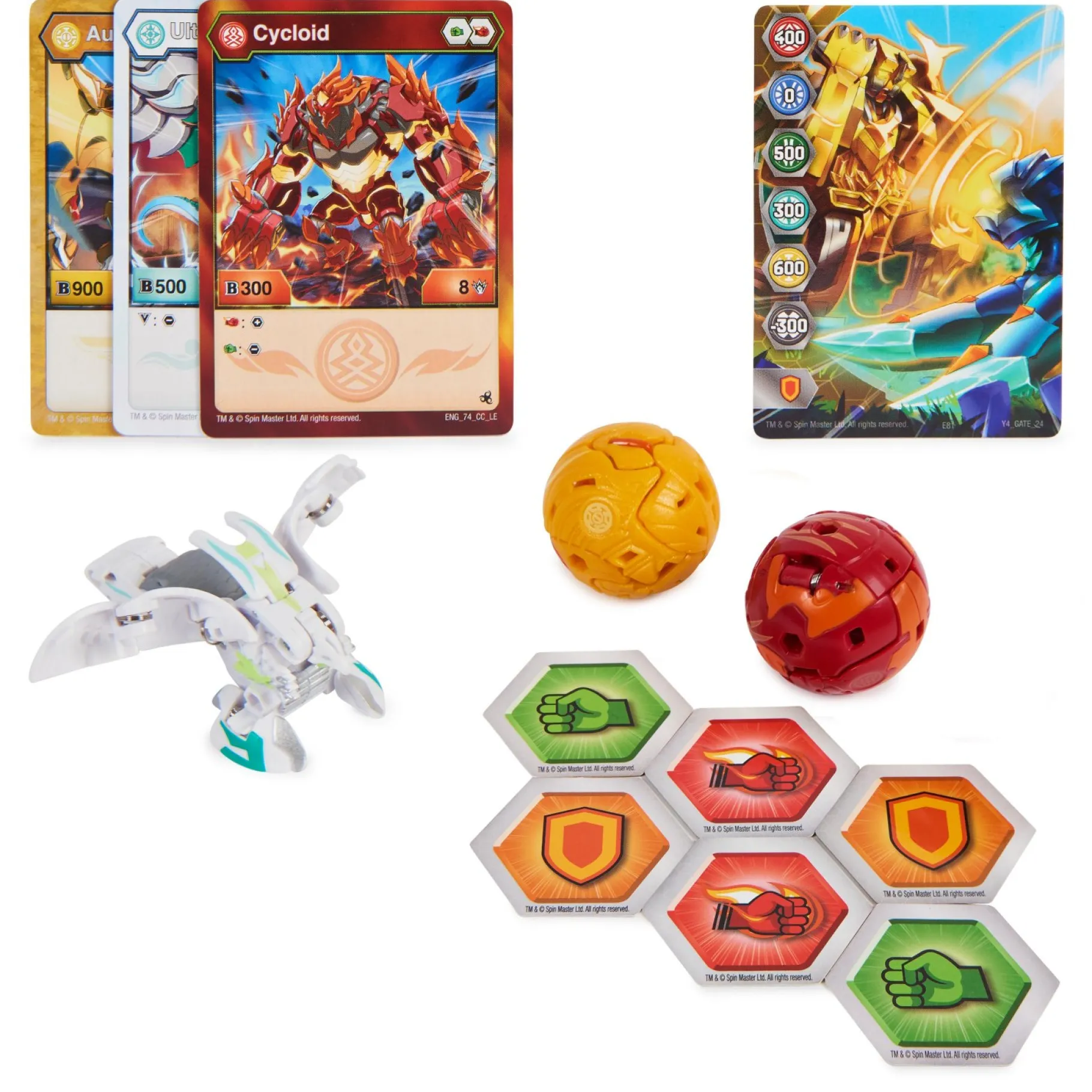 Speelsets|Jongens>Spinmaster Bakugan Legends S5 Starter Pack 3-pack Assorti