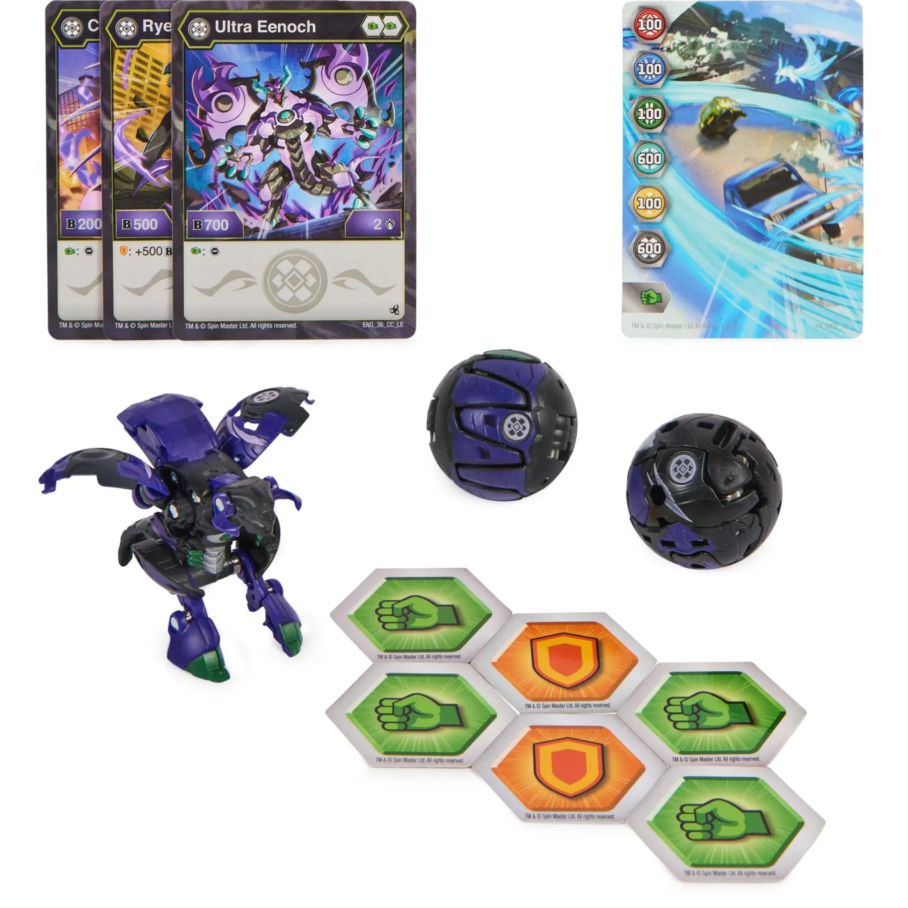 Speelsets|Jongens>Spinmaster Bakugan Legends S5 Starter Pack 3-pack Assorti