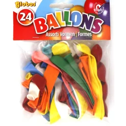 Feestartikelen> Ballon Vormen 24 Stuks Assorti