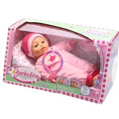 Poppen Met Functies> Bambolino pop 40 cm praat 50 Nederlandse zinnen