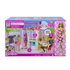 Speelsets|Meisjes>Barbie Ave Huis Met Pop