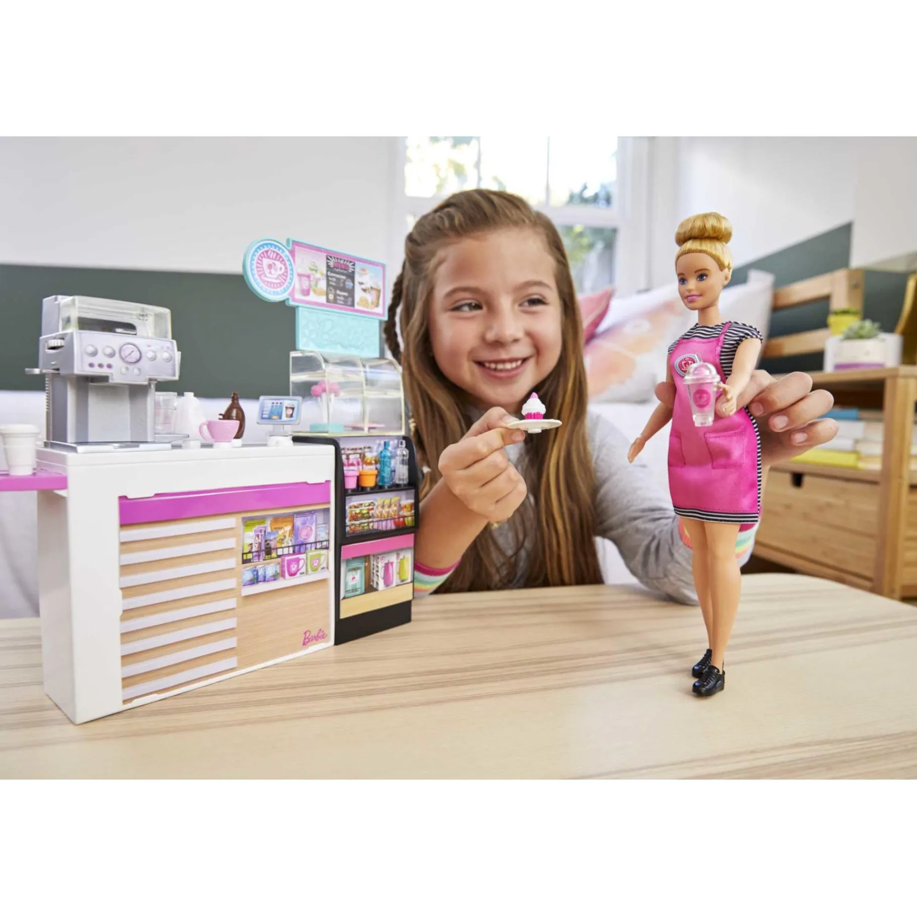 Meisjes|Tienerpoppen>Barbie Coffee Shop