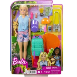 Tienerpoppen|Meisjes>Barbie Camping Doll En Piece Count Malibu
