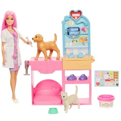 Meisjes> Barbie career pet vet playset