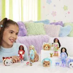 Tienerpoppen|Meisjes></noscript> Barbie Chelsea Cutie Reveal Pink/Green