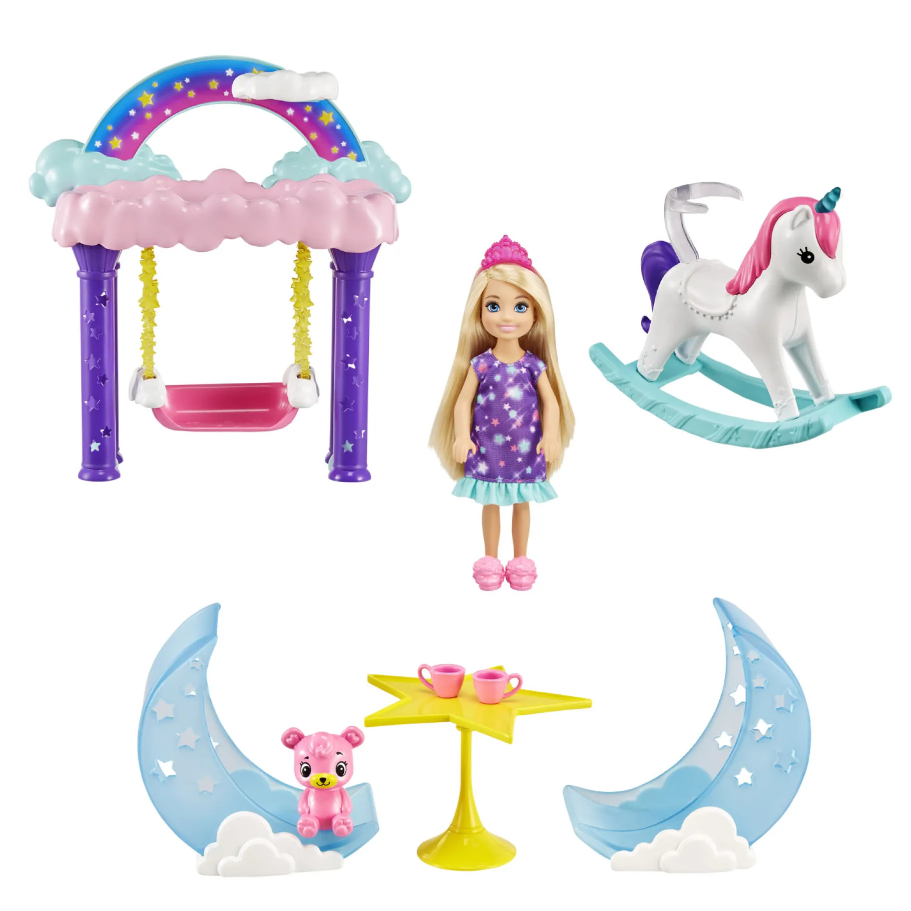Speelsets|Meisjes>Barbie Chelsea Fantasy Playset