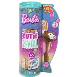 Tienerpoppen|Meisjes>Barbie Cutie Reveal Jungle Series Aap