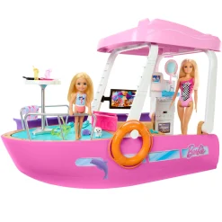 Poppenwagens>Barbie Dreamboot