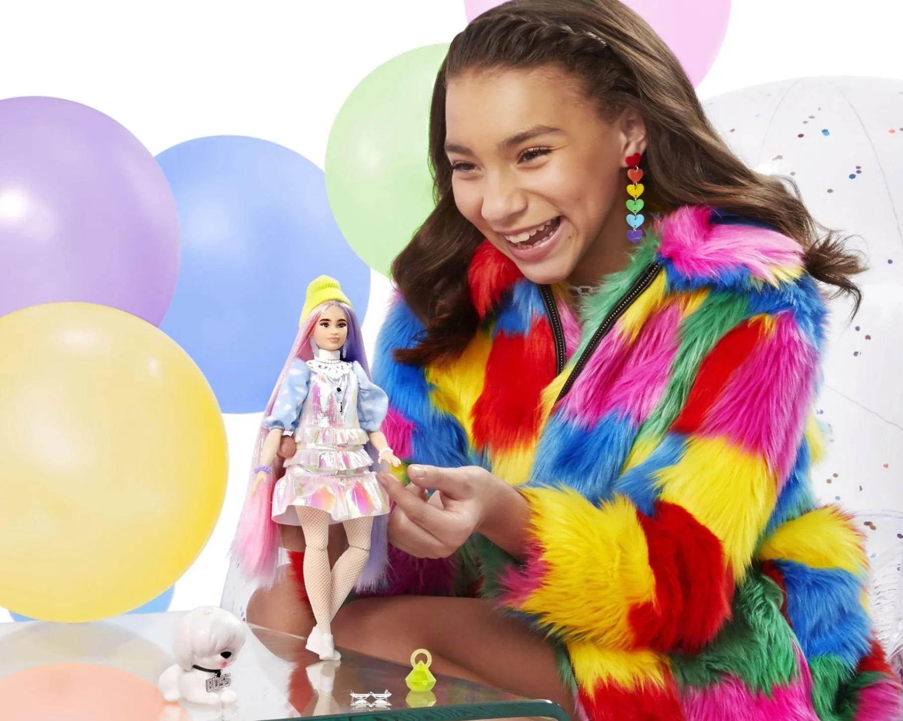 Meisjes|Tienerpoppen>Barbie Extra Doll Beanie