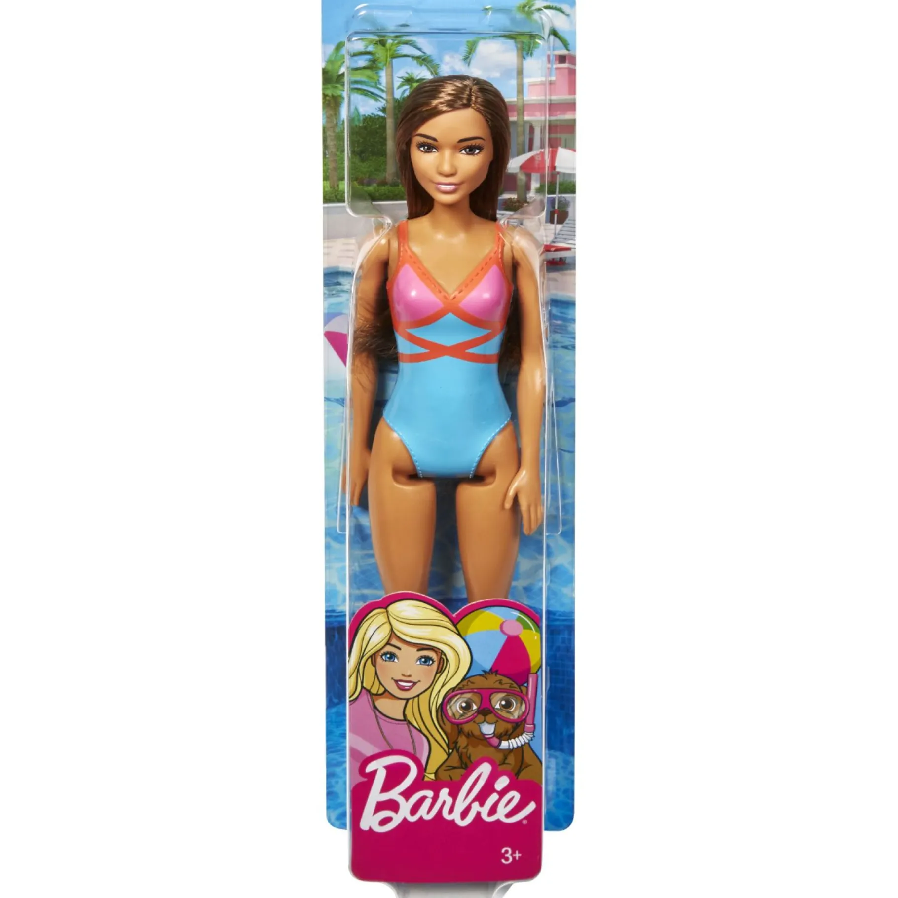 Meisjes|Tienerpoppen>Barbie Fab Beach Poppen Asst