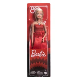 Meisjes|Tienerpoppen> Barbie fab pop 80th anniversary ruby red