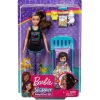 Tienerpoppen|Meisjes>Barbie Family Babysitters Speelset Assorti