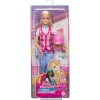 Meisjes|Tienerpoppen> Barbie Family Horse Chase paardrij pop assorti
