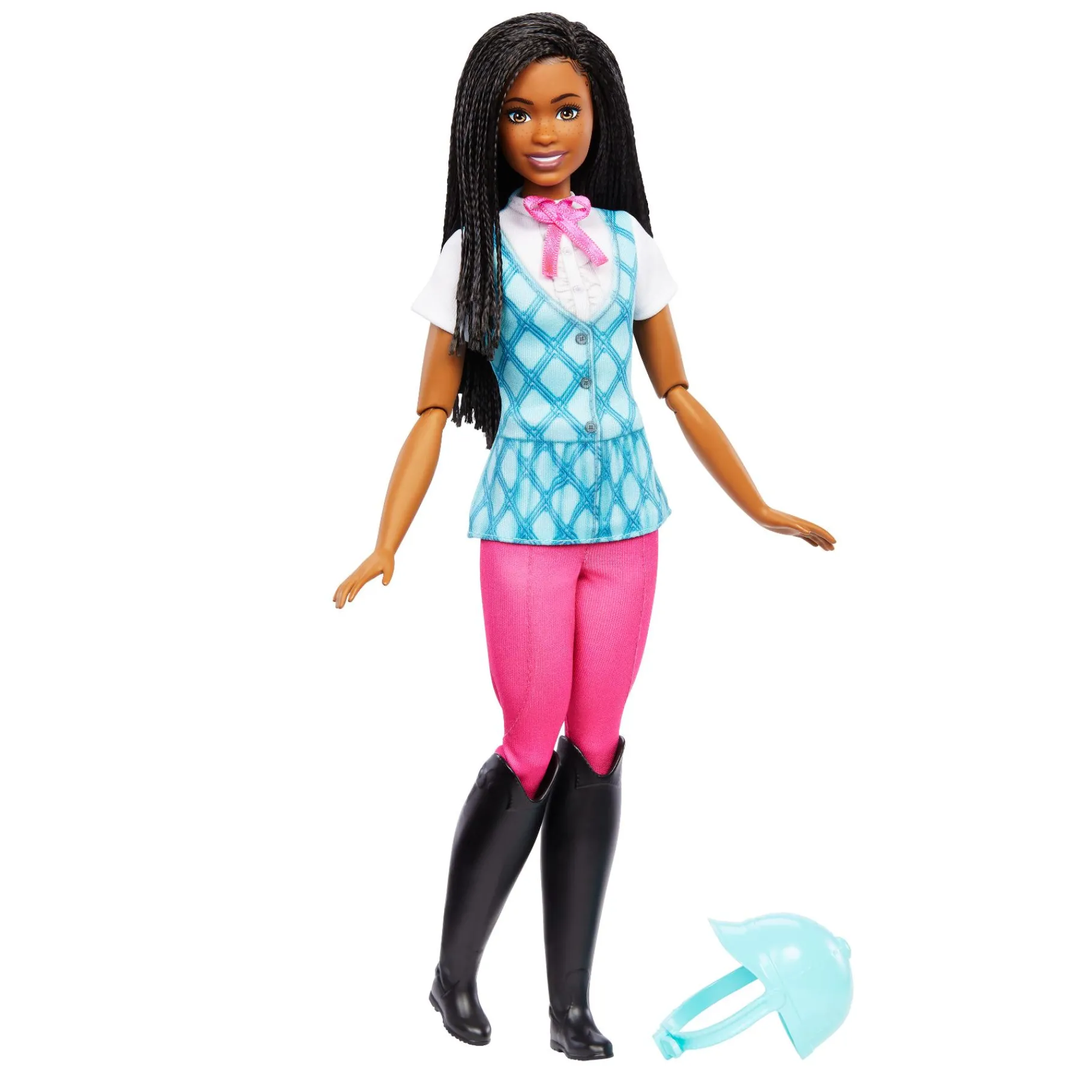 Meisjes|Tienerpoppen> Barbie Family Horse Chase paardrij pop assorti
