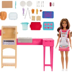 Meisjes|Tienerpoppen></noscript> Barbie Family pop Teresa recept voor vriendschap en keukenspeelset