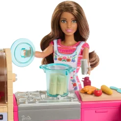 Meisjes|Tienerpoppen></noscript> Barbie Family pop Teresa recept voor vriendschap en keukenspeelset