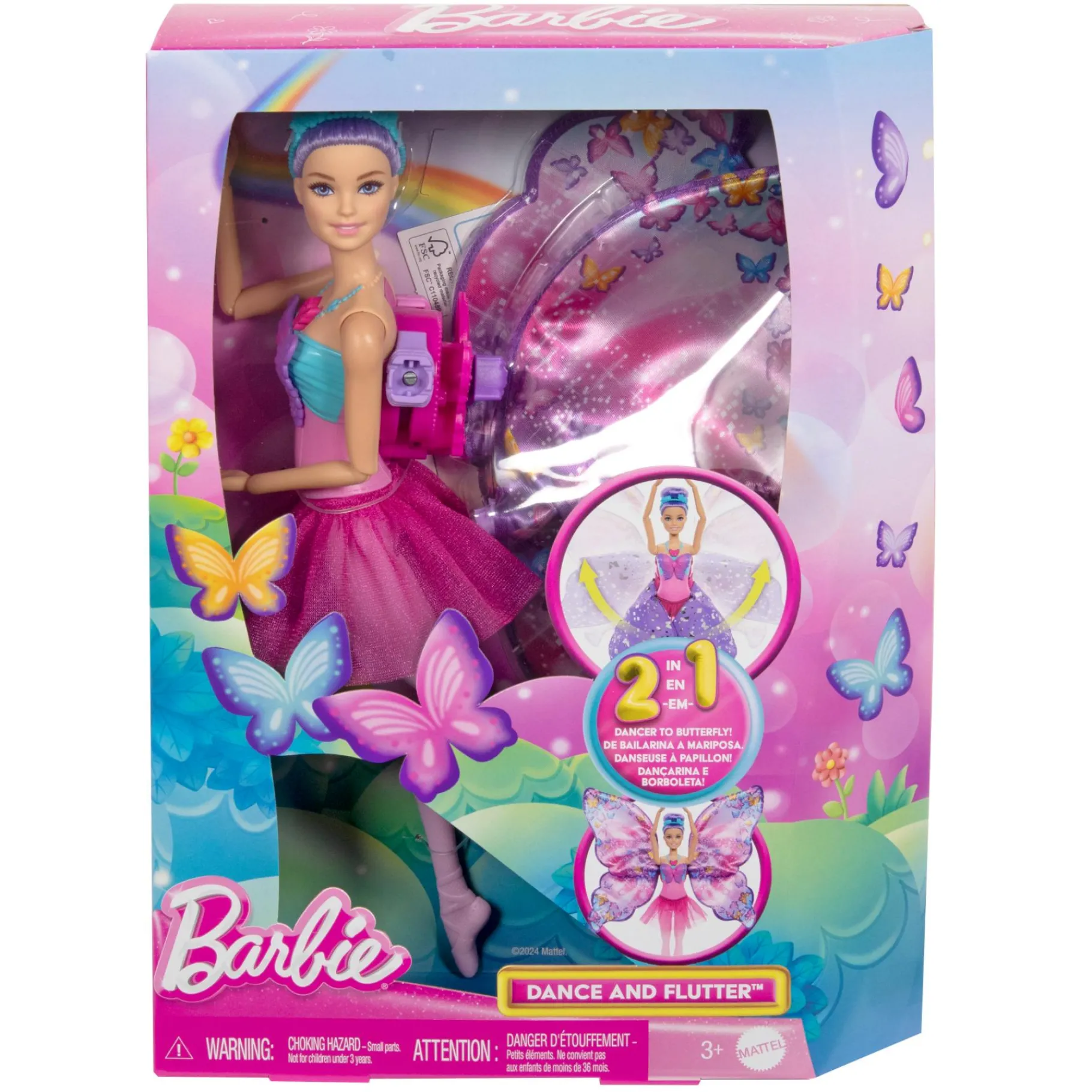 Meisjes|Tienerpoppen> Barbie fantasy new butterfly dancer
