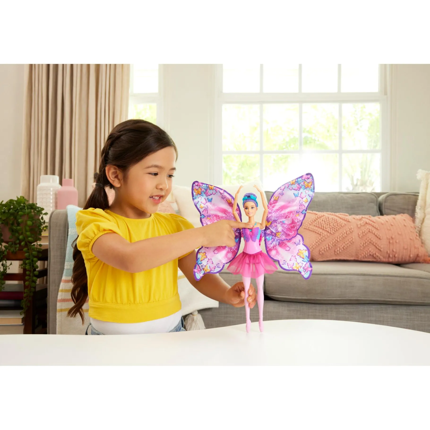 Meisjes|Tienerpoppen> Barbie fantasy new butterfly dancer