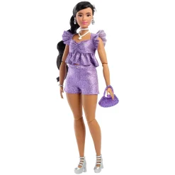 Poppen Zonder Functies> Barbie Fashion Deluxe Style Purple Shorts