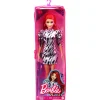 Meisjes|Tienerpoppen>Barbie Fashionista Pop Zwart Wit Jurkje