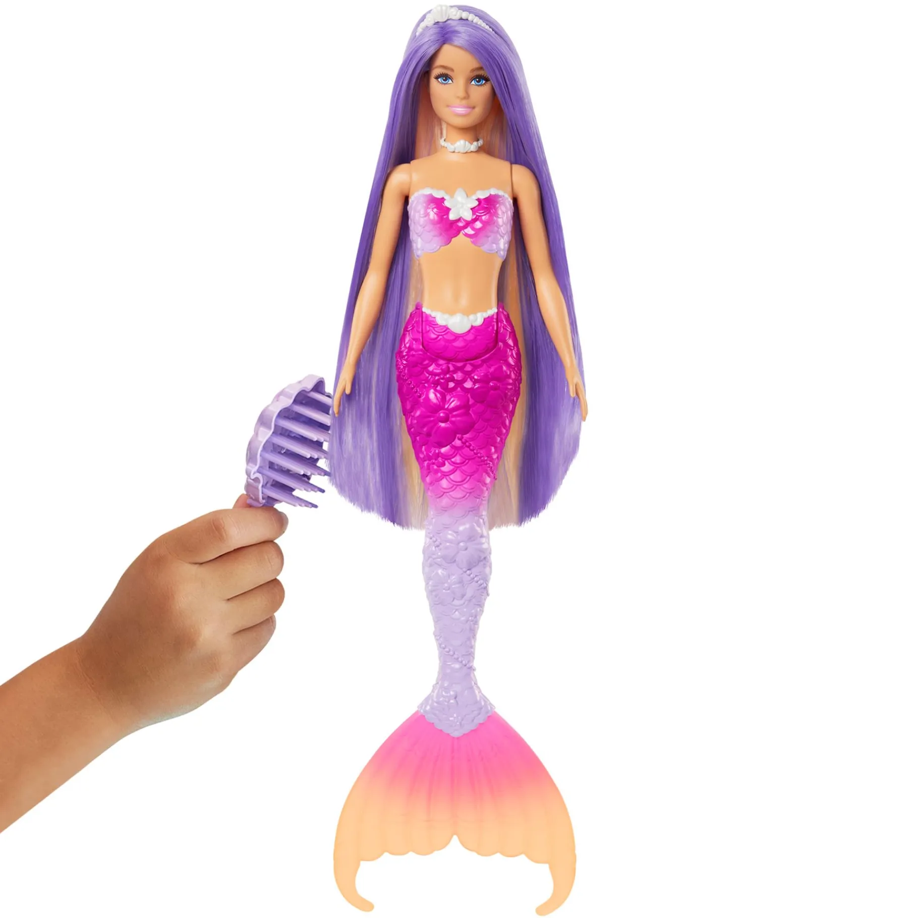 Tienerpoppen|Meisjes> Barbie Feature Mermaid Malibu Color Change