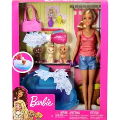 Tienerpoppen|Meisjes> Barbie Honden Salon Speelset