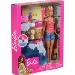 Tienerpoppen|Meisjes> Barbie Honden Salon Speelset