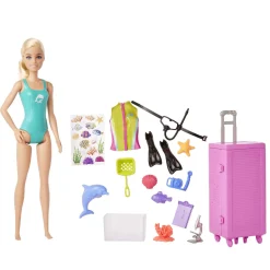 Speelfiguren|Meisjes></noscript> Barbie Marine Biologist Pop En Speelset