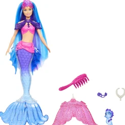 Tienerpoppen|Meisjes>Barbie modepop Fairytale Mermaid Power Dolls  Malibu