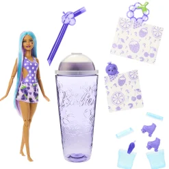 Surprise|Tienerpoppen></noscript>Barbie modepop Reveal Juicy Fruits Grape Fizz