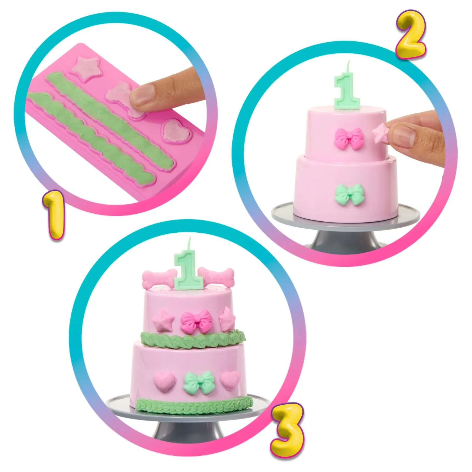 Meisjes|Tienerpoppen> Barbie Party unboxed 2/1 pop met knalroze jurk