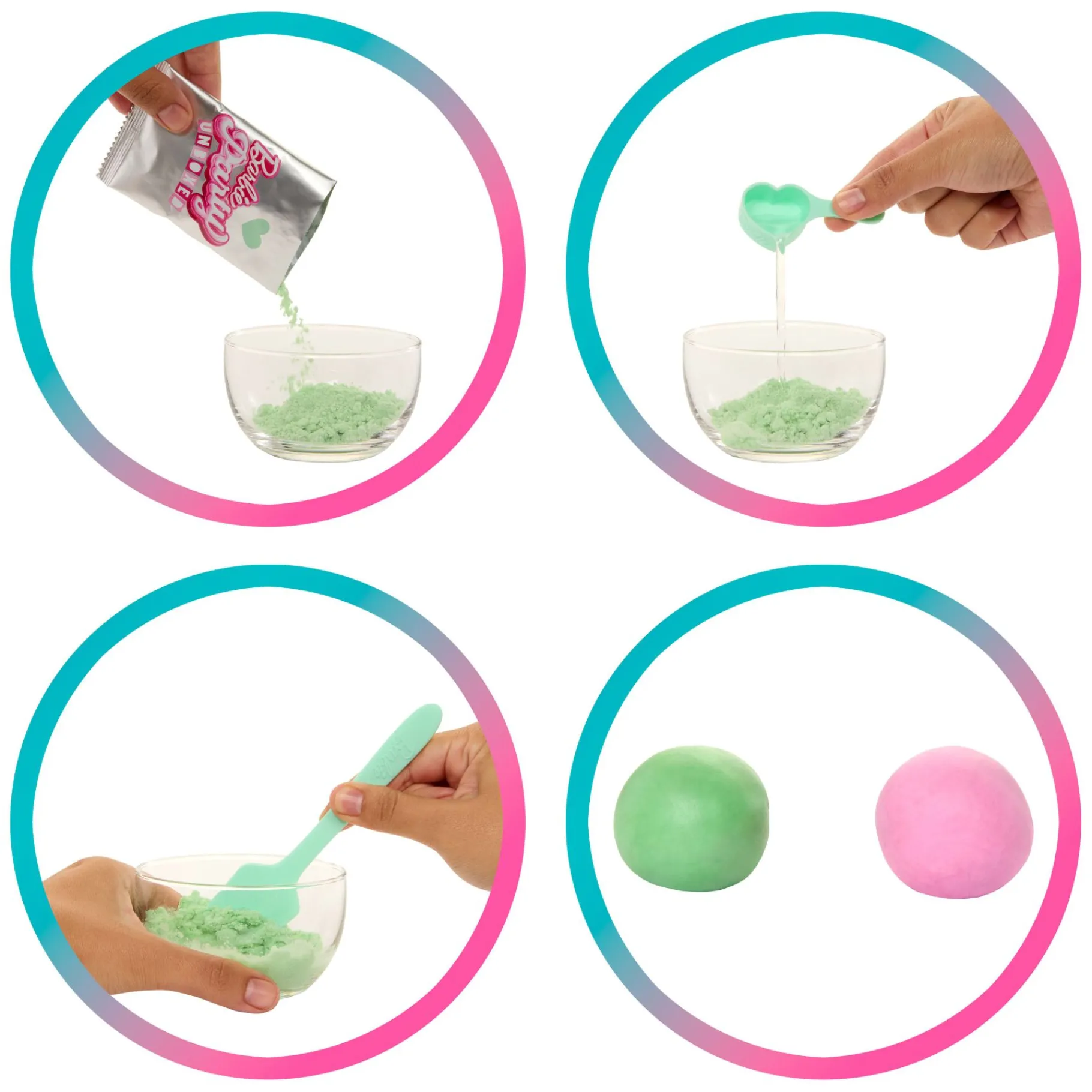 Meisjes|Tienerpoppen> Barbie Party unboxed 2/1 pop met knalroze jurk