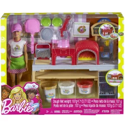 Tienerpoppen|Meisjes>Barbie Pizzabakker Speelset