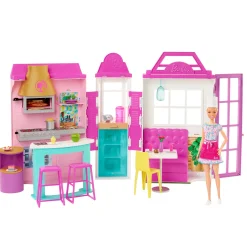 Speelsets|Meisjes> Barbie Restaurant Met Pop