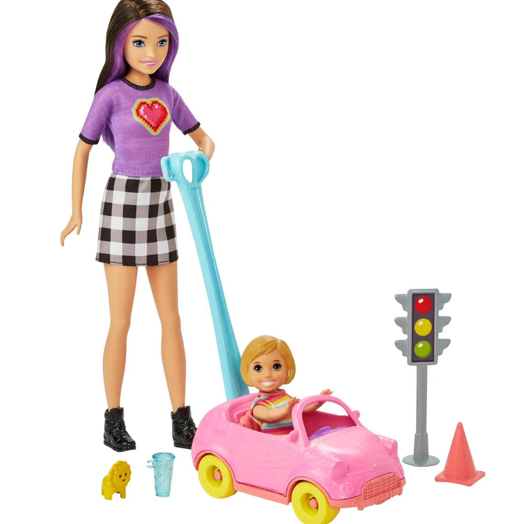 Tienerpoppen|Meisjes>Barbie Skipper Met Auto