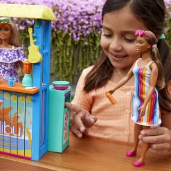Meisjes|Poppenhuis></noscript>Barbie Strandhut