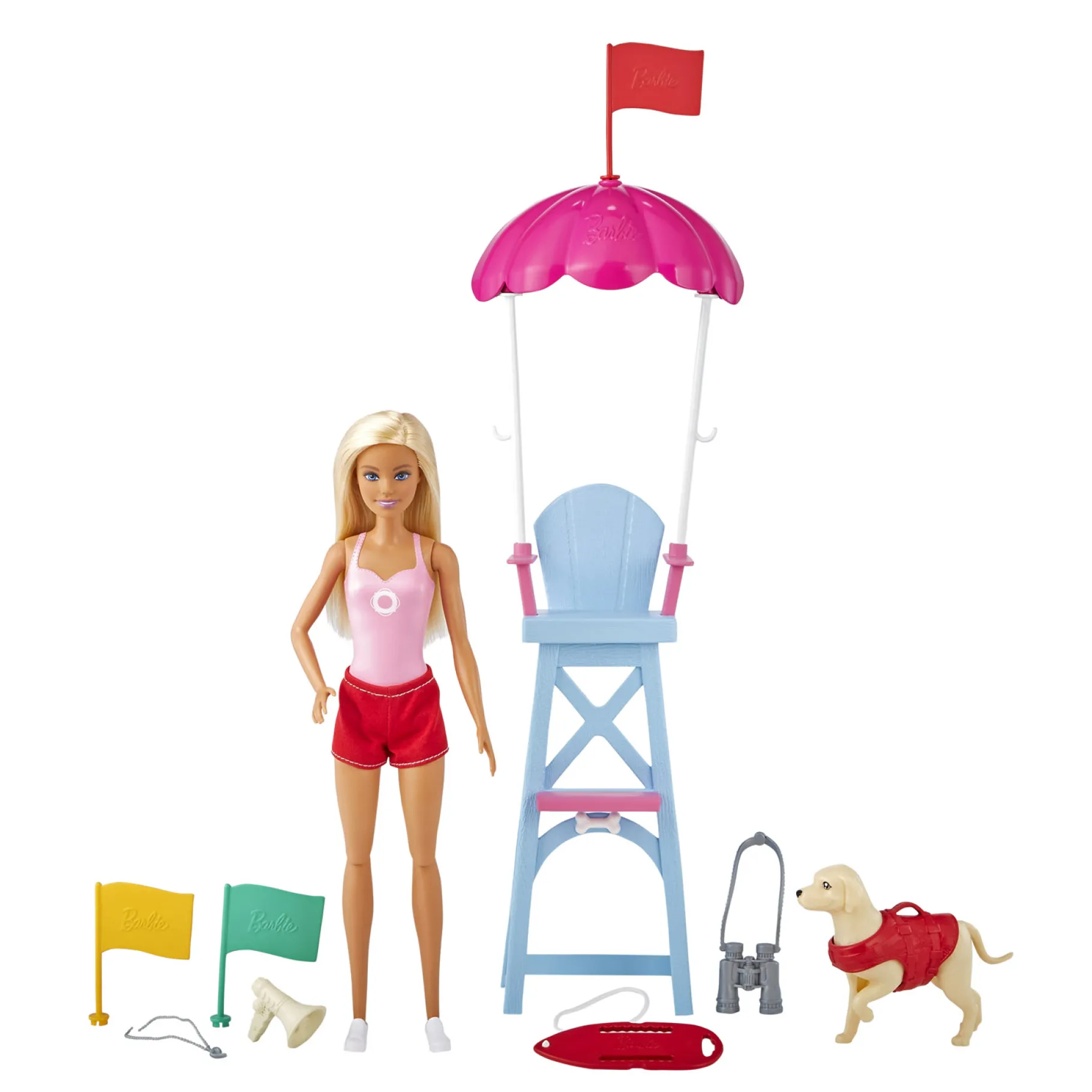 Tienerpoppen|Meisjes>Barbie Strandwacht