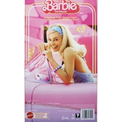 Tienerpoppen|Meisjes></noscript>Barbie The Movie Deluxe met geruit  mantel setje