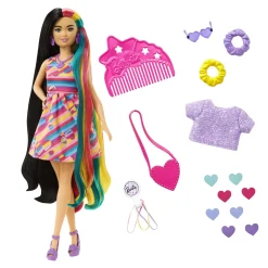 Tienerpoppen|Meisjes>Barbie Totally Hair - Hearts