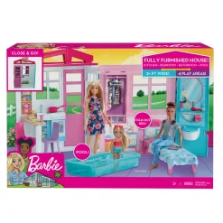 Poppenhuis|Meisjes>Barbie Vakantie Huis