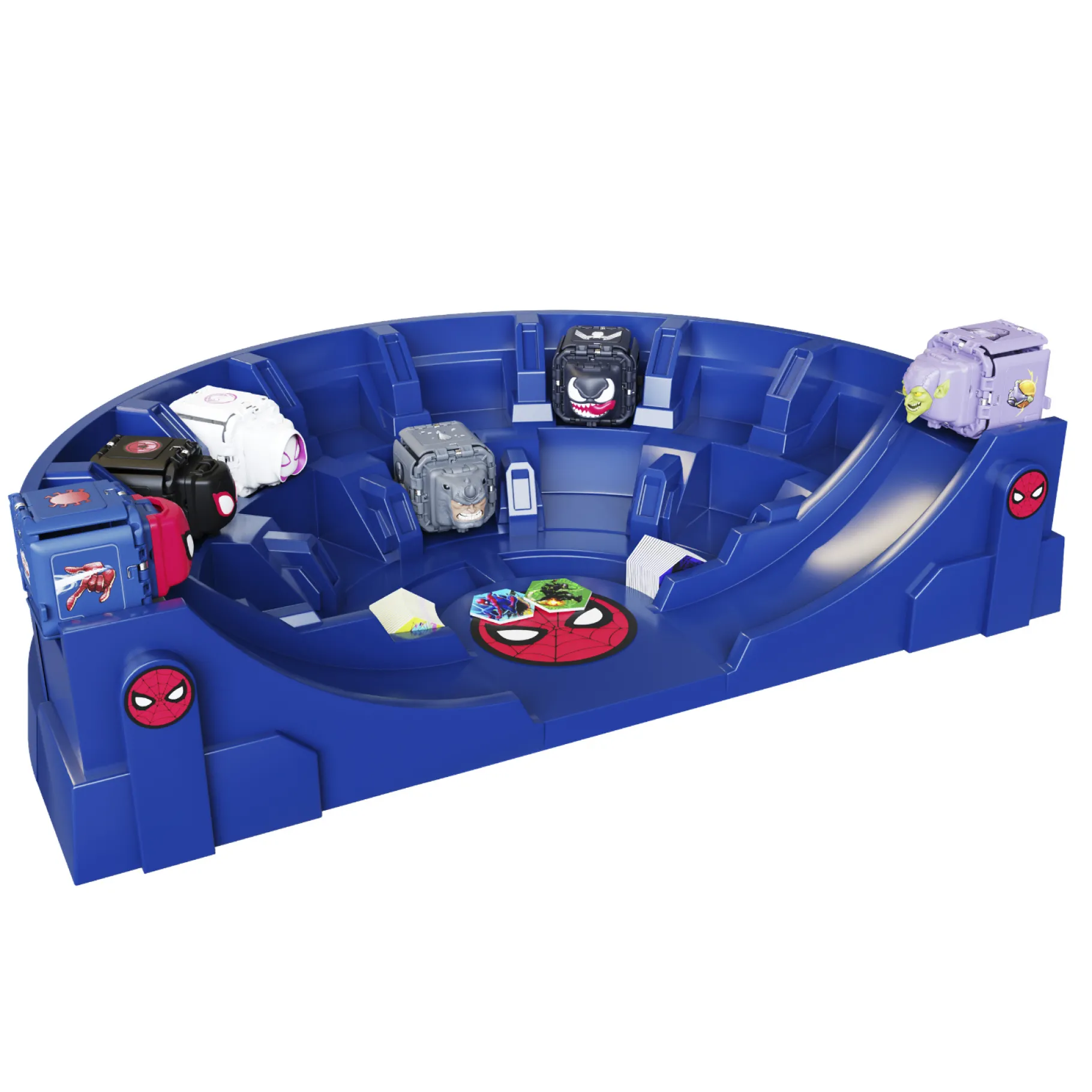 Actiefiguren|Jongens> Battle Cubes Marvel Spiderman Battle Arena Set
