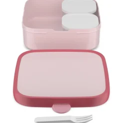 Schoolbekers En Broodtrommels> Bento lunchbox campus groot - cool pink