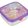 Schoolbekers En Broodtrommels> Bento lunchbox campus groot - unicorn glow