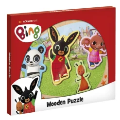 Houten Puzzels> Bing Puzzel Hout Grote Bing Figuren